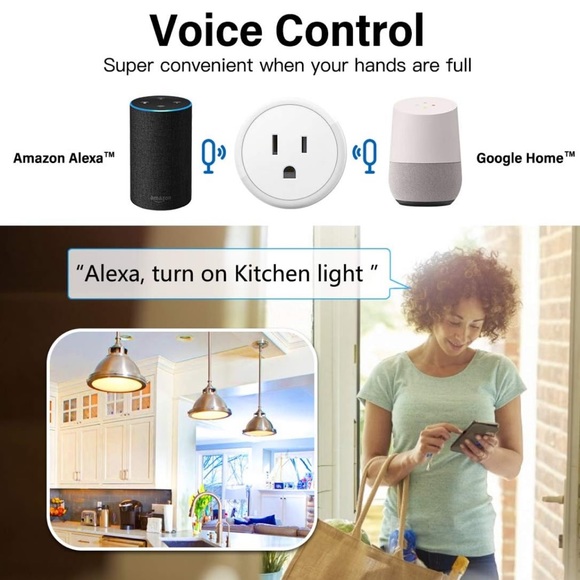 🛜2 Pack Smart Plugs | Mini Bluetooth WIFI Smart Socket🛜 🆕 - Picture 9 of 13